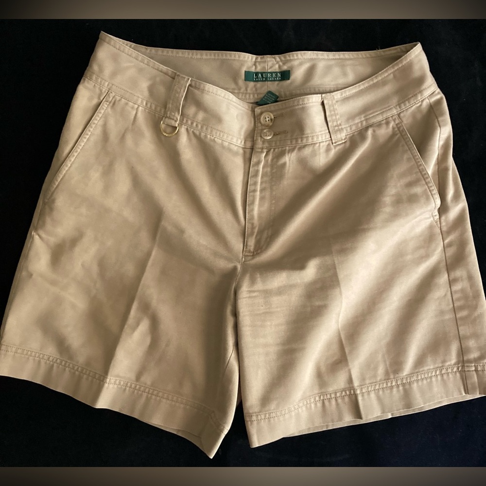 Lauren Ralph Lauren SHORTS WOMENS SIZE (10) khaki SHORTS